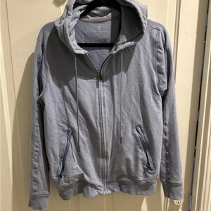 Men's Mack Weldon Light Blue Zip-Up Hoodie